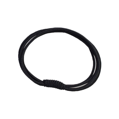 Simple Fashion Internet Red Hair Ring Four-strand Multi-strand Combined Hair Rope Head Rope Rubber Tendon Basic Rubber Tendon Factory Straight - image 5