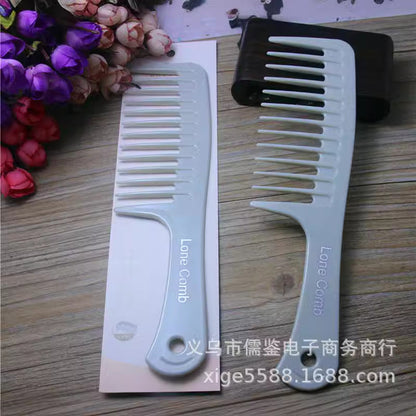 Hairdressing curly hair big tooth comb hairdressing tools styling comb curly hair comb mirror comb wholesale binary store supply - image 4