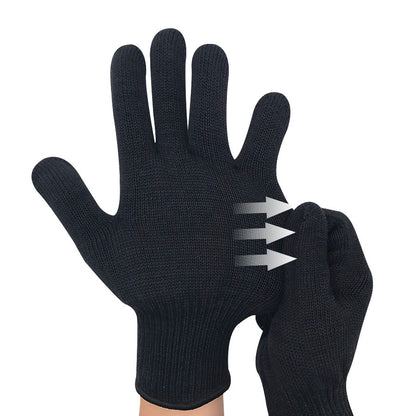 Hairdressing perm anti-Perm gloves curling iron straight hair comb hair straightener heat-resistant cotton glove core factory wholesale - image 5