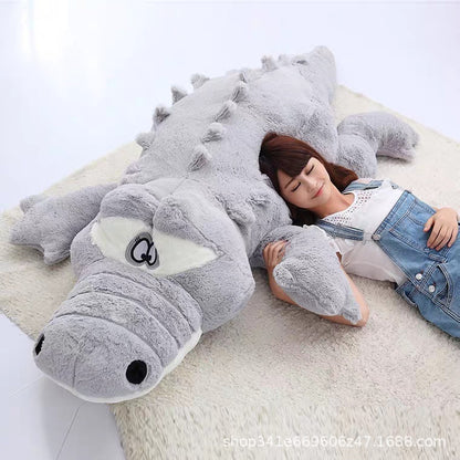 Plush toy simulation crocodile pillow creative Wah Wah pillow Valentine Children's Day a generation of hair - image 1