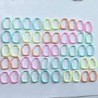 Factory direct jewelry children 1000 disposable bags small rubber band hair ring wholesale hair accessories hair rope - image 3