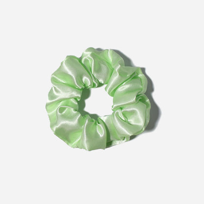 Cross-border Europe and the United States solid color large intestine colored cloth head rope fat sausage hair ring Christmas hair band hair accessories wholesa - image 4