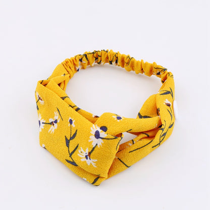 Cross-border e-commerce Europe and the United States ladies cross hair band wash sports sweat-proof headband Amazon supply hair band wholesale - image 4