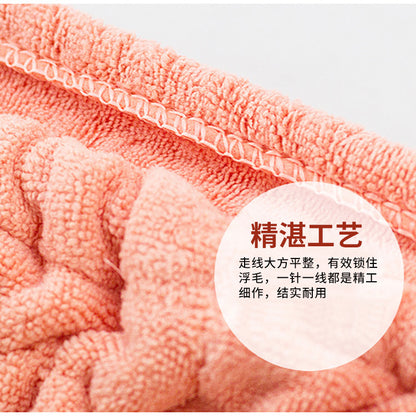 Internet Celebrant Same Style Bow Dry Hair Hat Sweet Cute Soft Water Absorbent Household Fashion Shower Hat Korean Style Dry Hair Hat - image 3