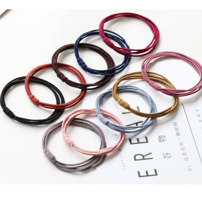 4-in -1 TikTok Net Red Hair Rope Hair Ring Small Fresh Korean Style Headwear Girly Heart Tie Hair Accessories Four-in-One Rubber Tendons - image 1