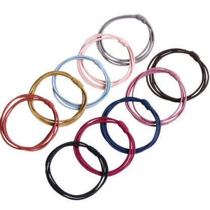 4-in -1 TikTok Net Red Hair Rope Hair Ring Small Fresh Korean Style Headwear Girly Heart Tie Hair Accessories Four-in-One Rubber Tendons - image 5