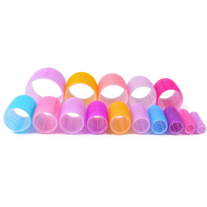 Deo hair roller multi-size color nylon hair roller hair styling cross-border hairdressing tools spot wholesale - image 5