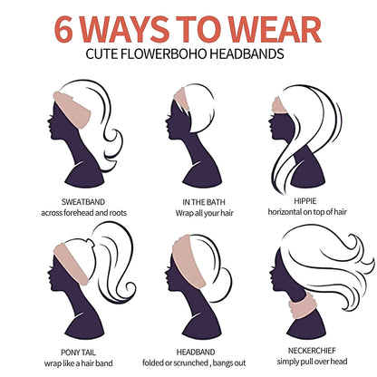 Solid Color Elastic Sports Hair Band Wide Yoga Hair Band Antiperspirant Sweat Absorbing Macaron Headband Waist Hair Band for Women - image 4