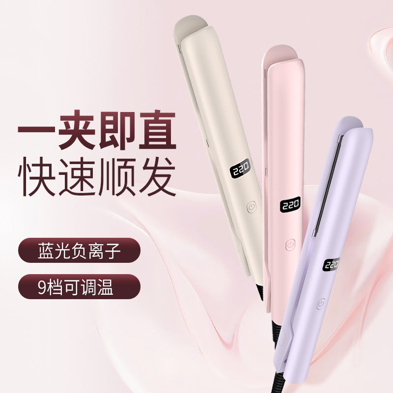Automatic portable dry and wet dual-purpose hair straightener hair curling rod straight roll dual-purpose electric splint four-speed temperature adjustment manufacturers batch - image 3