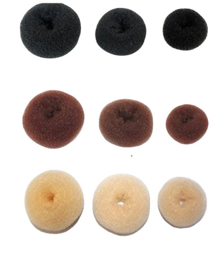 Flower Bun Sponge Hair Styling Tool Korean Style Sweet Hair Tie Ponytail Heightening Hair Volumizing Braiding Tool Hair Root - image 5