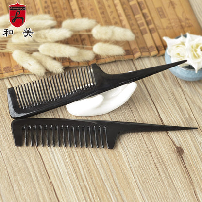 Ox Horn Comb Women's Hairline Comb Non-knotted Hair-picking Comb Household Curly Hair Comb Wide Teeth Pointed Comb - image 1