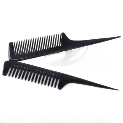 Ox Horn Comb Women's Hairline Comb Non-knotted Hair-picking Comb Household Curly Hair Comb Wide Teeth Pointed Comb - image 5