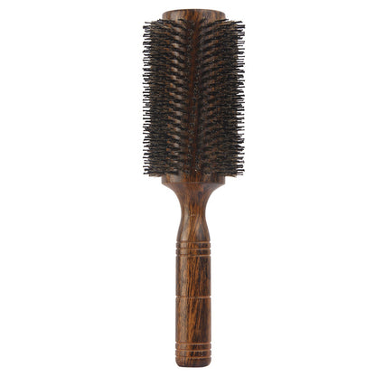 Extra Large Woolen Roll Comb Hollow Big Flower Hair Blowing Comb Hairdressing Big Wave Wave Head Shape Pig Mane Roll Comb - image 2