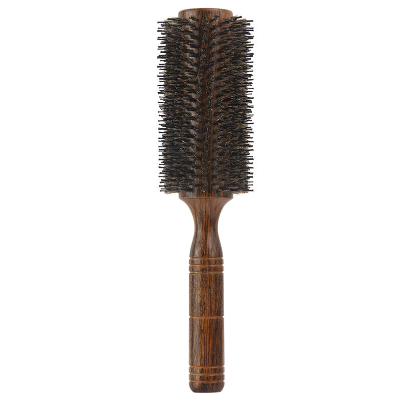 Extra Large Woolen Roll Comb Hollow Big Flower Hair Blowing Comb Hairdressing Big Wave Wave Head Shape Pig Mane Roll Comb - image 5