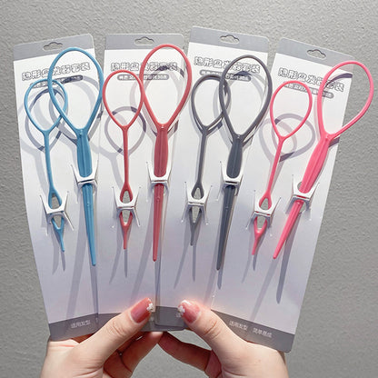 Children's Hair braiding tools updo hair styling artifact hair pulling pin Girl's braid hair tie hair wear hair pulling hair tie hair suit - image 2