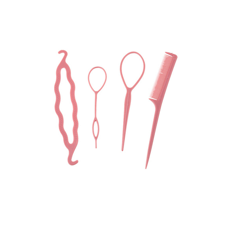 Children's Hair braiding tools updo hair styling artifact hair pulling pin Girl's braid hair tie hair wear hair pulling hair tie hair suit - image 5