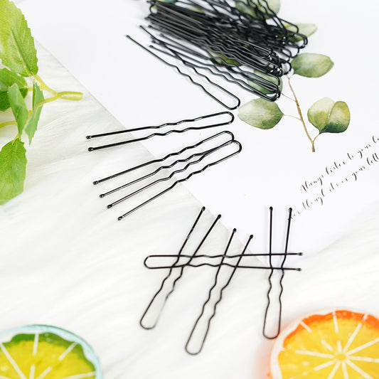 U-clip hairpin factory wholesale bridal hair accessories headdress jewelry studio dance hair clip hairpin U-clip - image 1