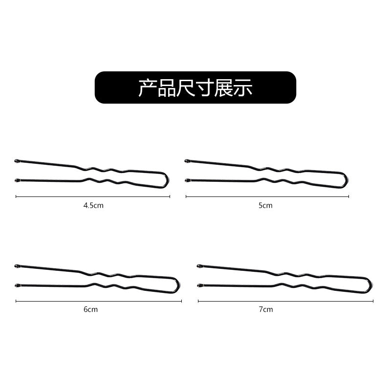 U-clip hairpin factory wholesale bridal hair accessories headdress jewelry studio dance hair clip hairpin U-clip - image 5