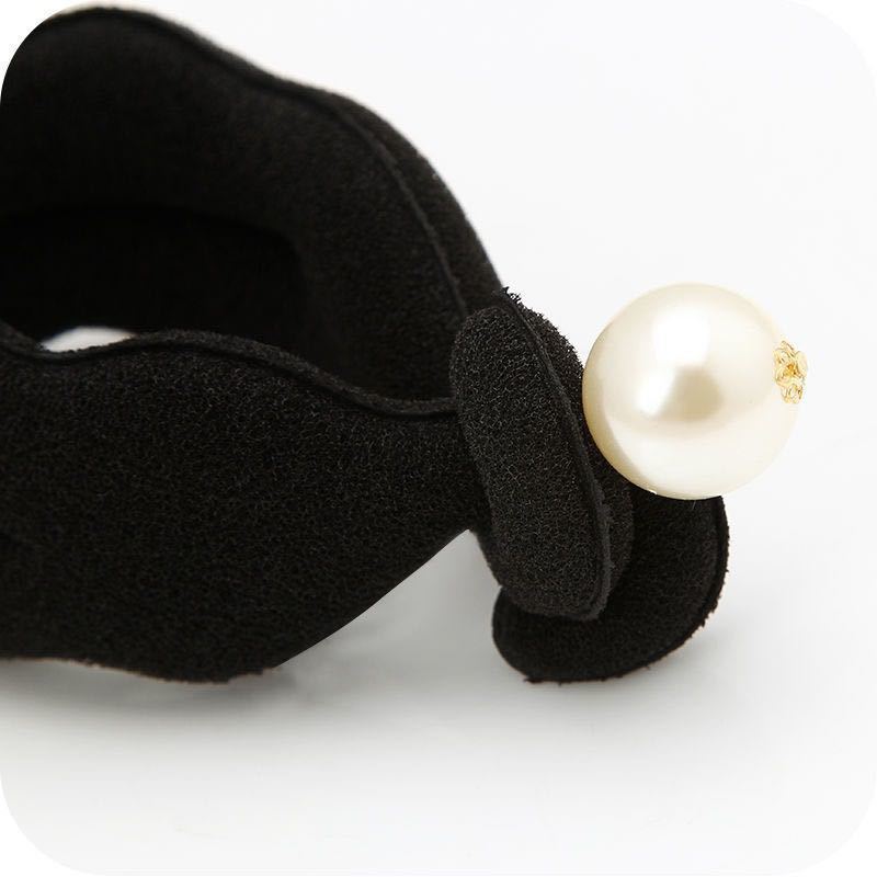Double Hook Sponge Large with Pearl Hair Less Ball Head Flower Bract Hair Curling Hair Tool Hair Accessories - image 4