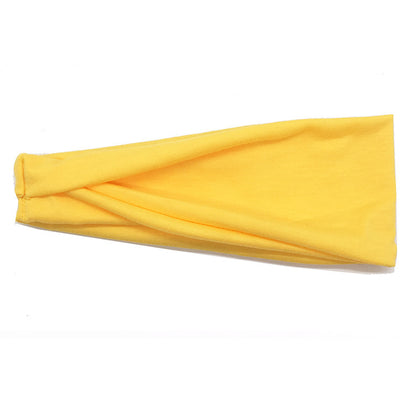 Summer New Sports Headscarf Fitness Yoga Sweat-Absorbent Headband Women's Running Gradient Wide-Brimmed Ice Silk Headband - image 5