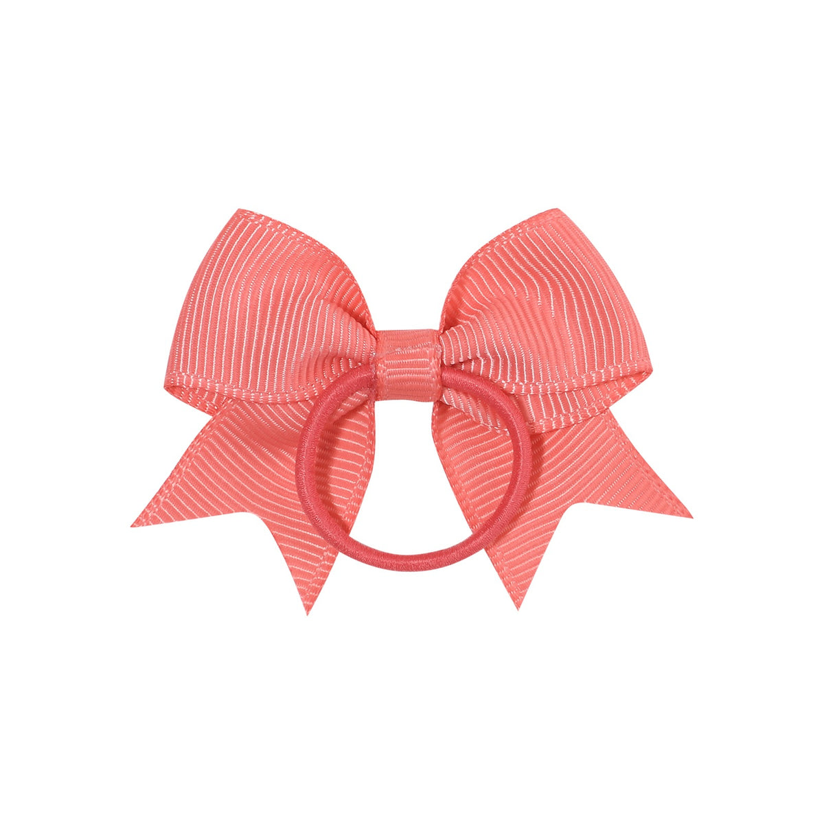 European and American children's hair band bow rubber band solid color thread with dovetail hair band cute baby headdress hair accessories 2820 - image 5