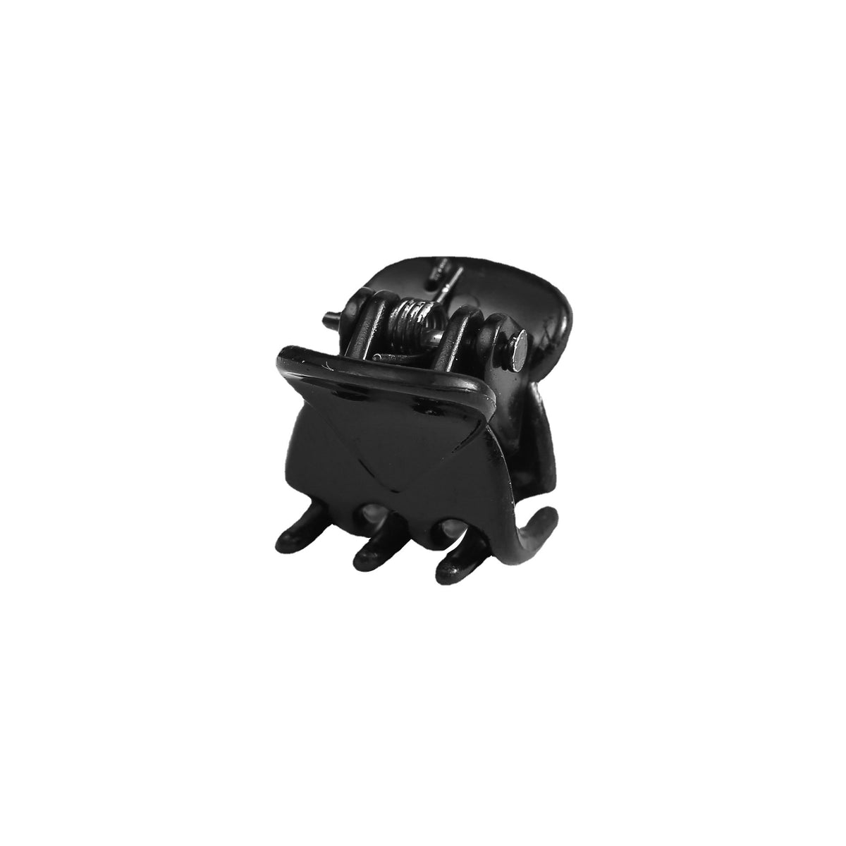 1.5cm Matte Black Mini Small Clip Women's Bangs Small Hair Clip Children's Princess Head Braided Hair Clip Headwear - image 5