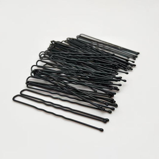 U-Shaped Clip Cross-Border Dance Studio Black Hair U-Shaped Clip Clip Wholesale One-Word Clip Steel Clip Broken Hair Clip Bangs Clip - image 2