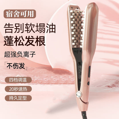 Internet Celebrity Corn Perm Splint Fluffy Hair Root Hair Artifact Corn Whisker High Cranial Top Pad Hair Root Perm Hair Root Curling Stick - image 1