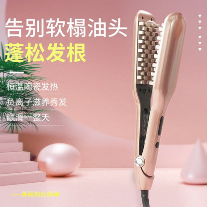 Internet Celebrity Corn Perm Splint Fluffy Hair Root Hair Artifact Corn Whisker High Cranial Top Pad Hair Root Perm Hair Root Curling Stick - image 4