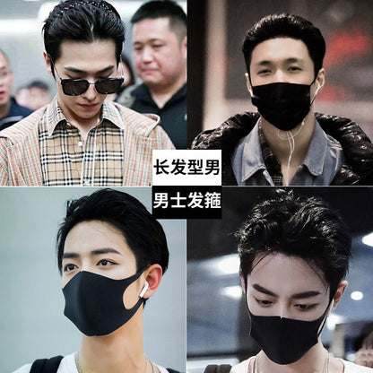Men's Hairband Sports Invisible Headband Men's Pressed Hair Back Wash Face Bundle Hair Bundle Men's Headdress Men's Cave Hairpin - image 2