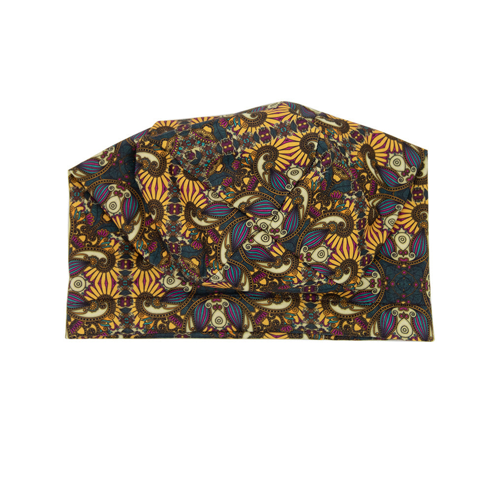 Printed Double-Layer Sleep Cap
