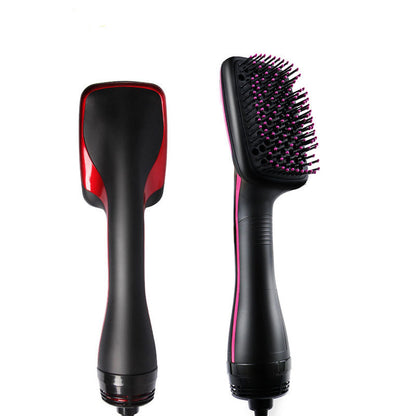 Amazon Two-In-One Hot Air Comb Multi-Function Hair Dryer Cross-Border Best-Selling Wet and Dry Lazy Curling Iron - image 5