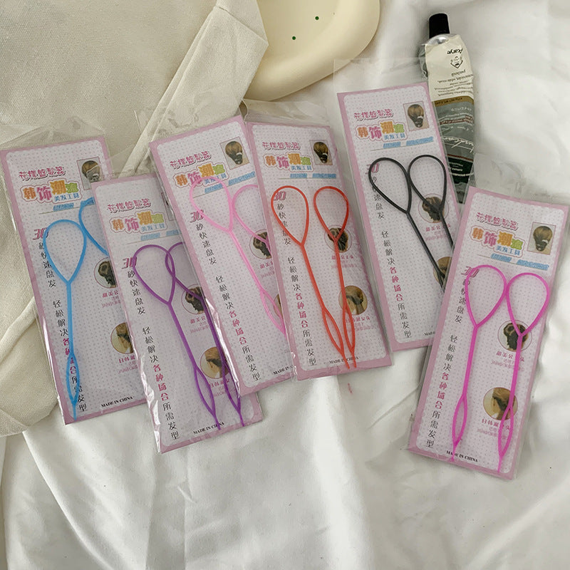 Puller hair needle, hair curler, hair braiding device, hair Rod, hair braiding tool, hair accessories, small braids, braids wholesale - image 2