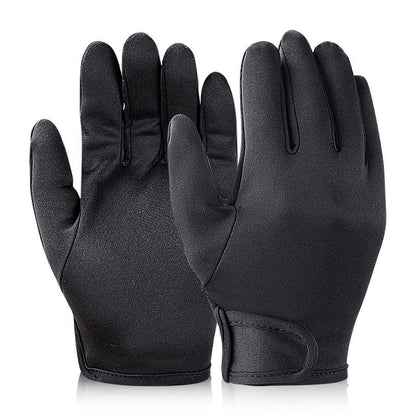 Five-Finger Magic Tape Gloves, Extended and Thickened, Heat-Resistant Hairdressing Gloves, Wholesale from Dongguan Manufacturer, Anti-Scalding Curling Iron Glov - image 5