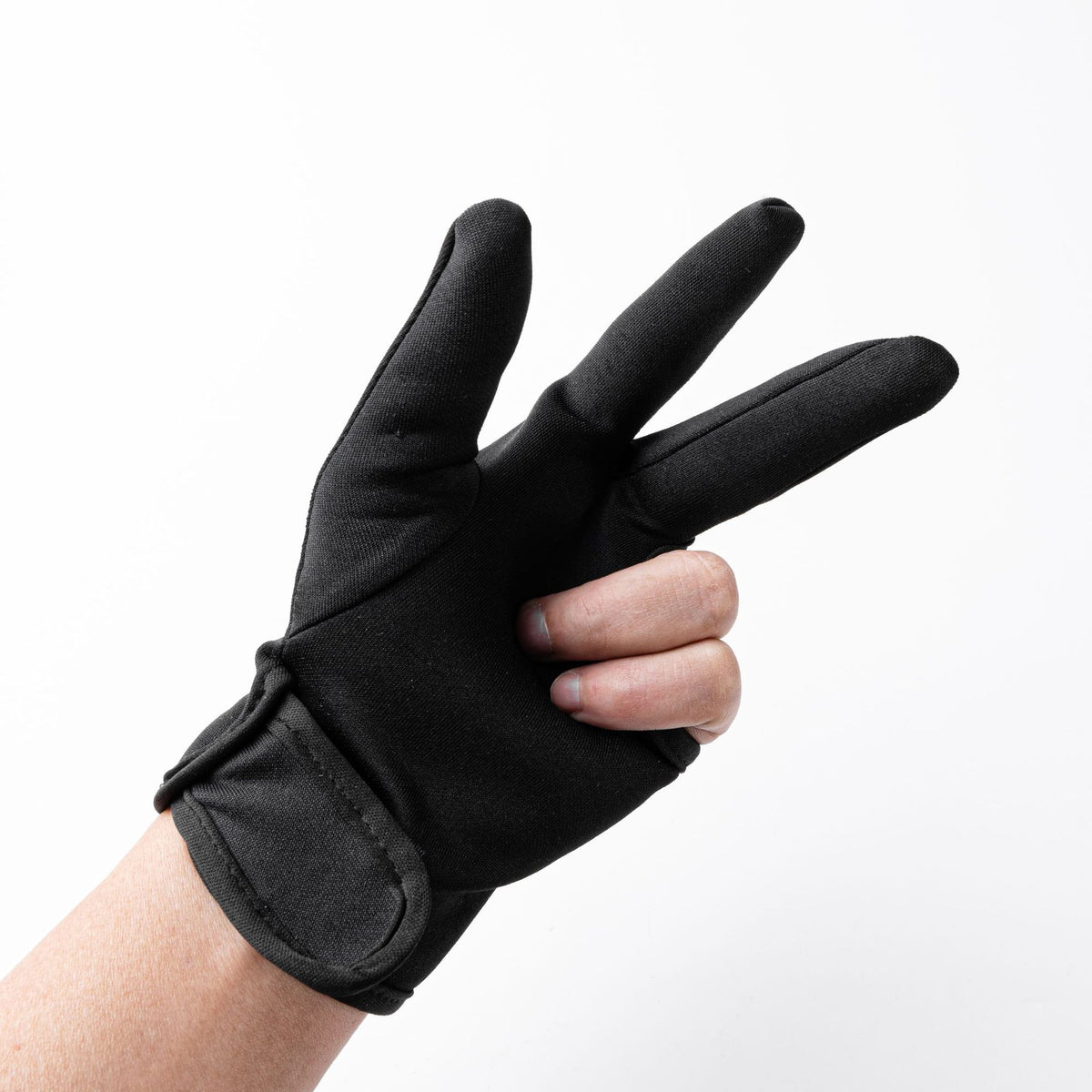 Three-Finger Anti-Scaling Gloves Heat-Insulated Perm Hair Salon Special Splint Curler Three-Finger High-Temperature Gloves - image 3