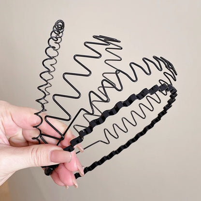 Men's Hair Hoop Invisible Head Shape Head Hoop Out Sports Non-Slip Hair Stamp Men's Pressed Hair Bundle Headdress Cave - image 4