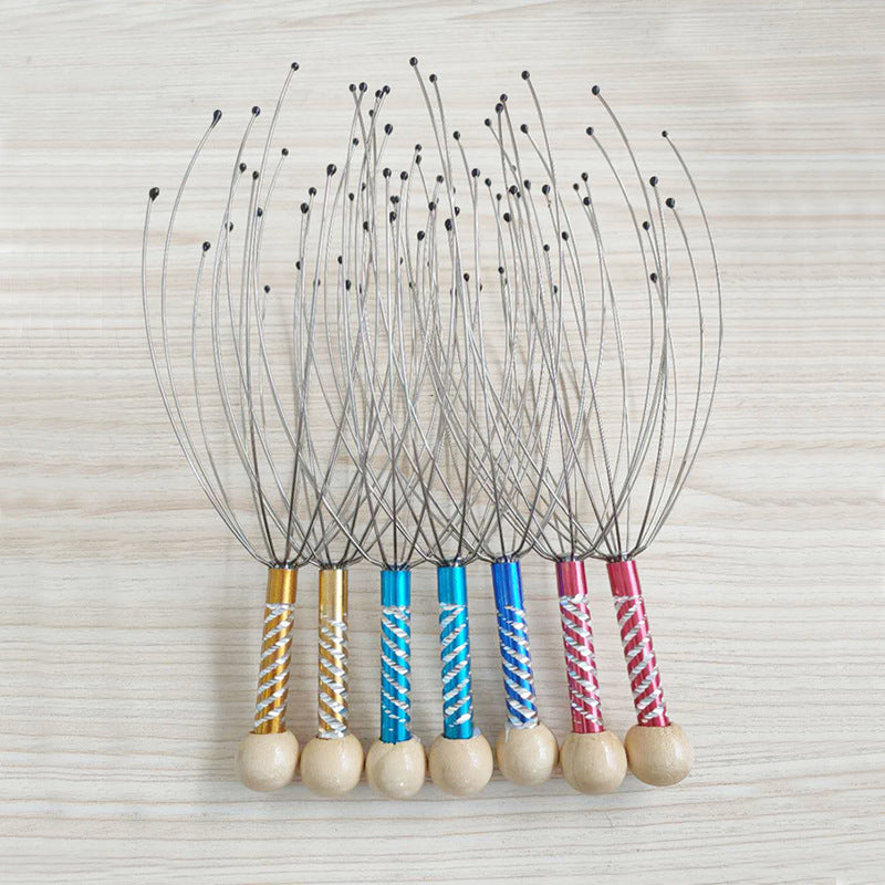 Household octopus scalp massager eight claw massage head massager head gripper scratching head scratching and itching massager - image 1