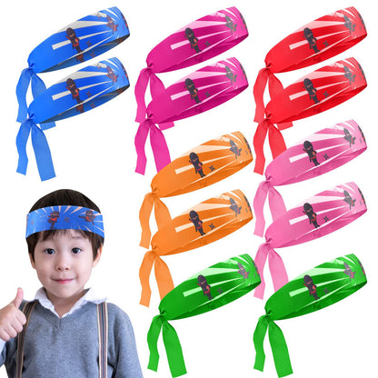 Amazon Student Kids Ninja Karate Samurai Headband Party Gift Decoration Birthday Theme Supplies Hair Band - image 1