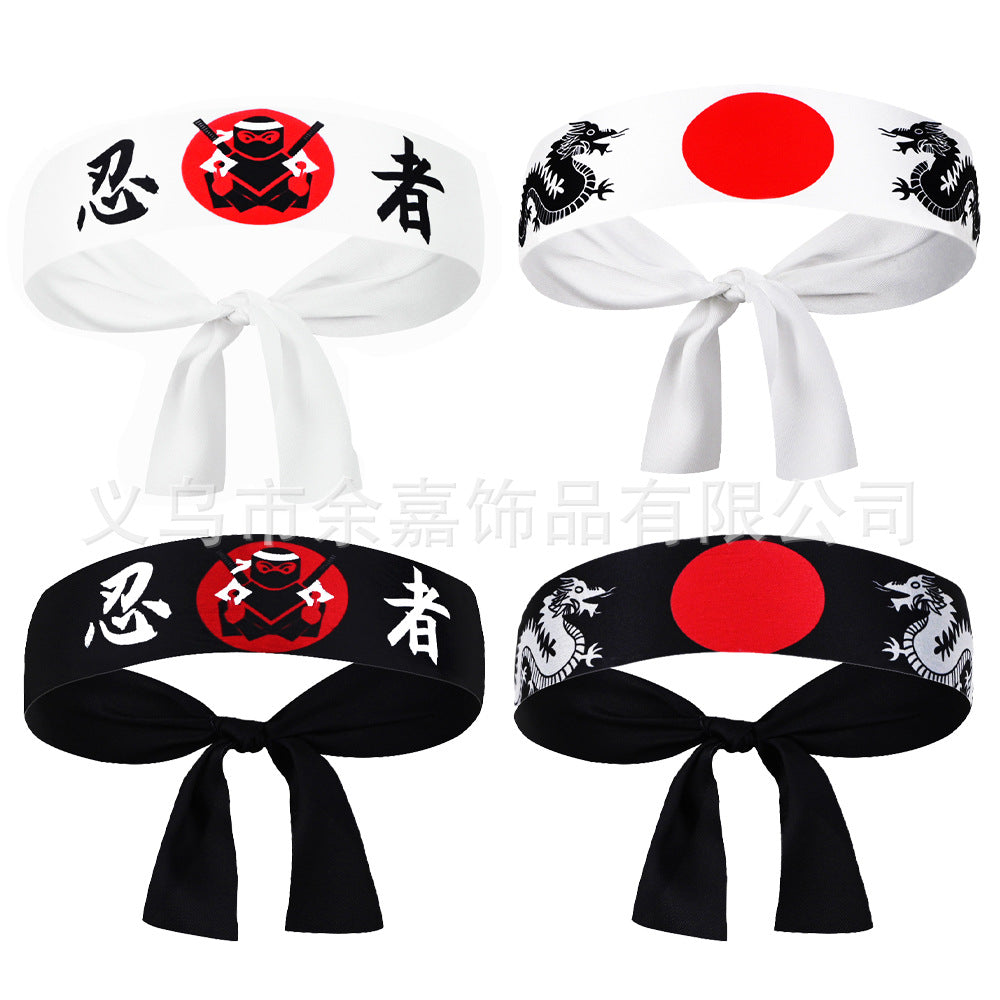 Amazon Student Kids Ninja Karate Samurai Headband Party Gift Decoration Birthday Theme Supplies Hair Band - image 5