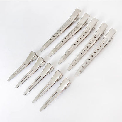 4.5 Styling Hairdressing Duckbill Clip Hand Push Corrugated Clip Partition Clip Hair Clip Hair Root Fluffy Clip Positioning Clip Perm and Dye Hair - image 4