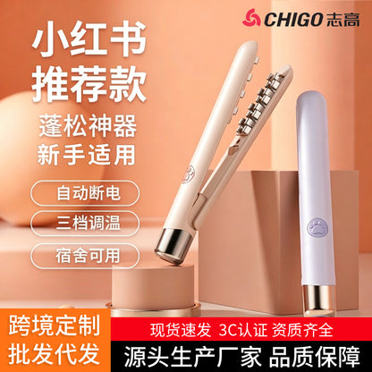 Zhigao Mini Corn Wave Curling Iron for Volumizing Hair Roots and Creating a High Crown Hairstyle - image 1