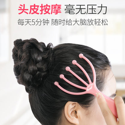 Five-claw head massager health care Meridian manual massage comb ball massage scalp massage claw Meridian activating collaterals - image 3
