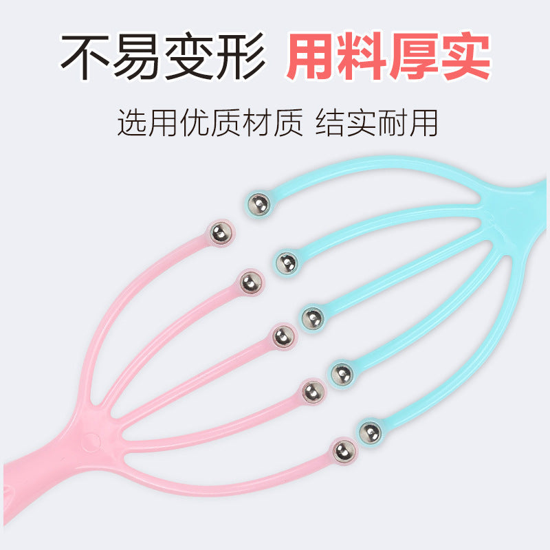 Five-claw head massager health care Meridian manual massage comb ball massage scalp massage claw Meridian activating collaterals - image 4