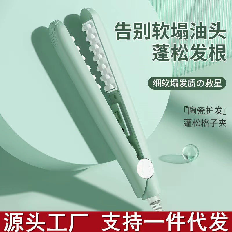 Corn hot splint hair fluffy clip Pad hair root artifact high Skull top corn beard small size mini mini hair curler - image 1
