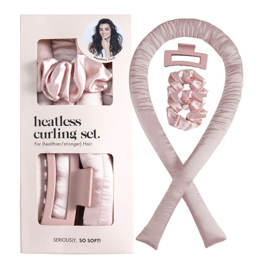 Cross-Border Heatless Sleep Curling Iron Hair Clip Hair Ring Set Large Wave Curling Tool Lazy Curling Magic Tool - image 1