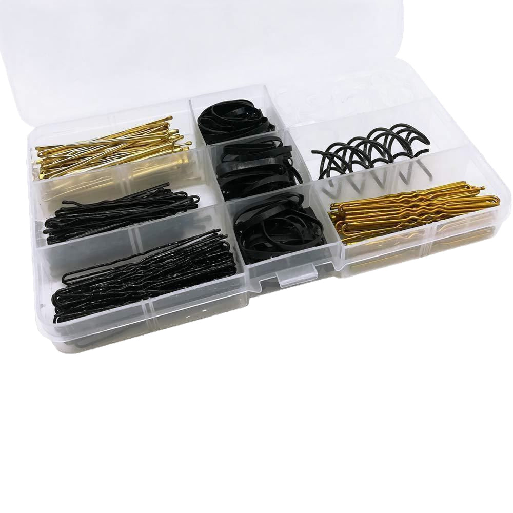 Hair Accessories, Headband, Hair Combination, One-Word Clip, Colorfulful Rubber Band, U-Shaped Clip, Jewelry Wholesale, Boxed Rubber Band Hair Clip Set - image 5