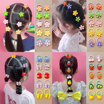 Baby hair band does not hurt hair small rubber band head rope high elastic rubber band girls hair rope headdress children's hair accessories wholesale - image 3
