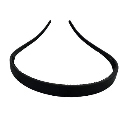 South Korea personality non-slip toothed PC headband cross-border solid color U-shaped design headband durable elastic high hair accessories - image 5