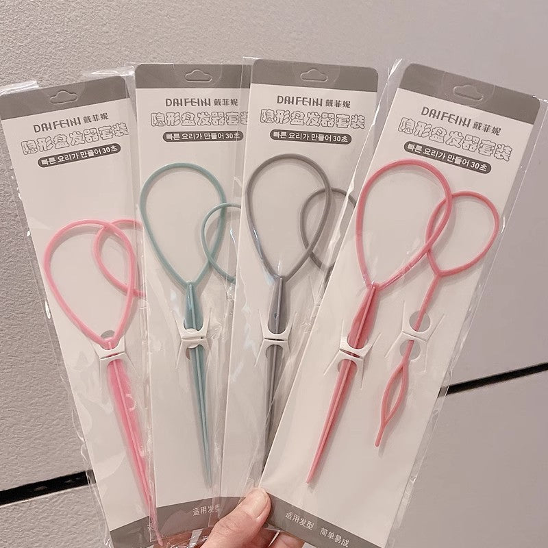 Special Kidsren's Hair Puller for Braiding Hair, Tying Hair, Combing Hair, Digging Hair, Piercing Hair Styling Tool - image 1