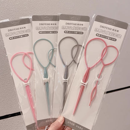 Special Kidsren's Hair Puller for Braiding Hair, Tying Hair, Combing Hair, Digging Hair, Piercing Hair Styling Tool - image 1
